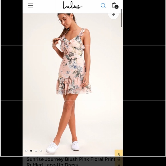 Lulu’s summer dress. Size small - Picture 1 of 6